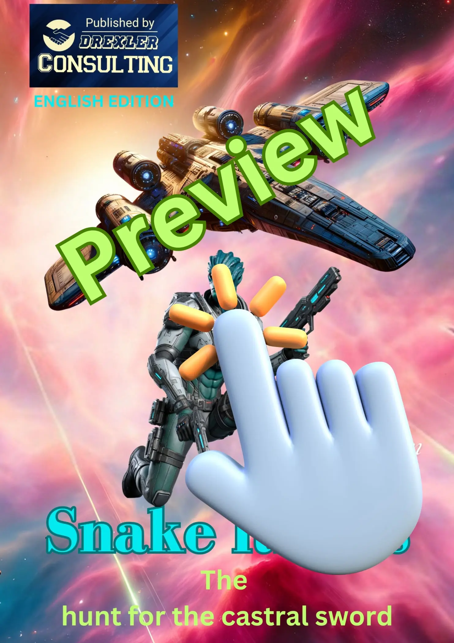 Snake Riders preview, child spave adventure by M.D.Johnson published by Drexler Consulting